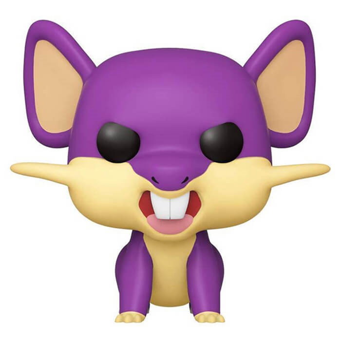 Funko Pop! Pokémon Rattata - Figurine en Vinyle de 9 cm - Reference 48398 Funko Pop! Pokémon Rattata - Figurine en Vinyle de 9 cm - Reference 48398