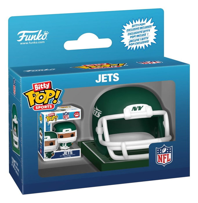 Funko NFL Bitty POP! Helmets Assortiment de 12 Figurines Vinyle AFC Série 1