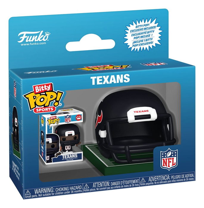 Funko NFL Bitty POP! Helmets Assortiment de 12 Figurines Vinyle AFC Série 1