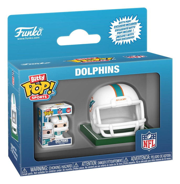 Funko NFL Bitty POP! Helmets Assortiment de 12 Figurines Vinyle AFC Série 1