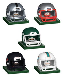 Funko NFL Bitty POP! Helmets Assortiment de 12 Figurines Vinyle AFC Série 1