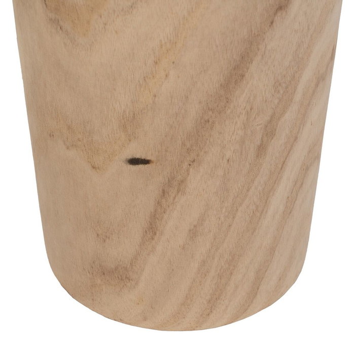 BigBuy Home Vase Naturel Bois de paulownia 23 x 23 x 58 cm