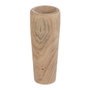 BigBuy Home Vase Naturel Bois de paulownia 23 x 23 x 58 cm