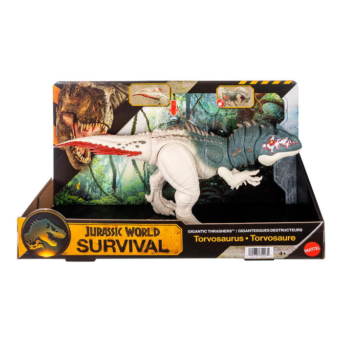 Mattel Jurassic World Dinosaurio Gigantic Tracker Torvosaurus Jkl88 Figurine Action Avec Mouvement Morsure Mattel Jurassic World Dinosaurio Gigantic Tracker Torvosaurus Jkl88 Figurine Action Avec Mouvement Morsure