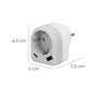MAURER Adaptateur Schuko avec 2 prises, 1 USB-A et 1 USB-C