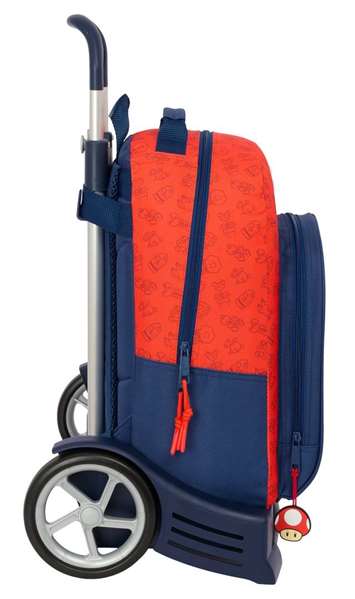 Safta Moch 305+carro Evolution Super Mario Trick Valise à roulettes pour enfant 32 x 42 x 15 cm Safta Moch 305+carro Evolution Super Mario Trick Valise à roulettes pour enfant 32 x 42 x 15 cm