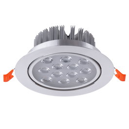 Spot Downlight LED 12W 1 200Lm 6000K Circulaire Blanco Frío
