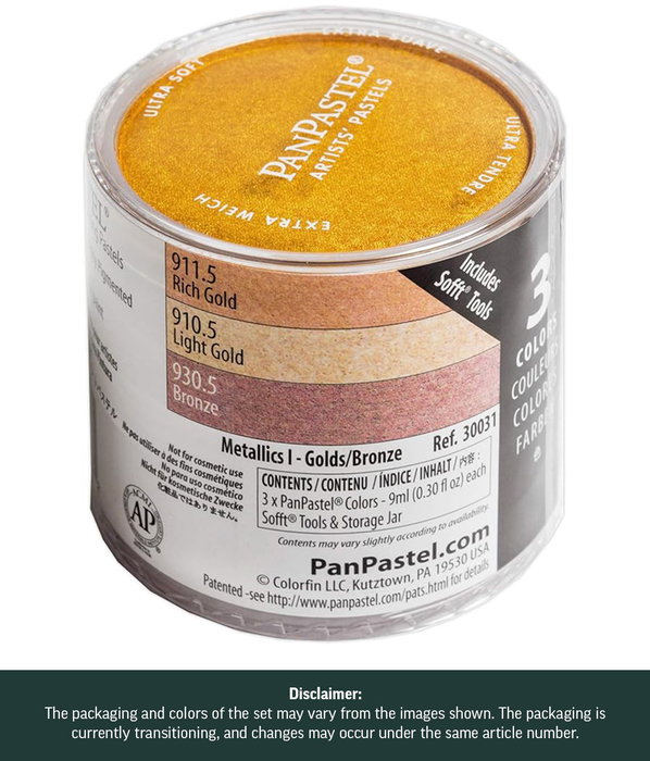 Panpastel 3 - Metallic Starter Kit