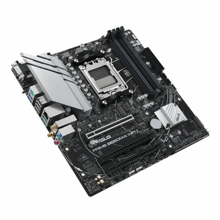 Asus PRIME B650M-A WIFI II, MicroATX, AMD B650, Socket AM5