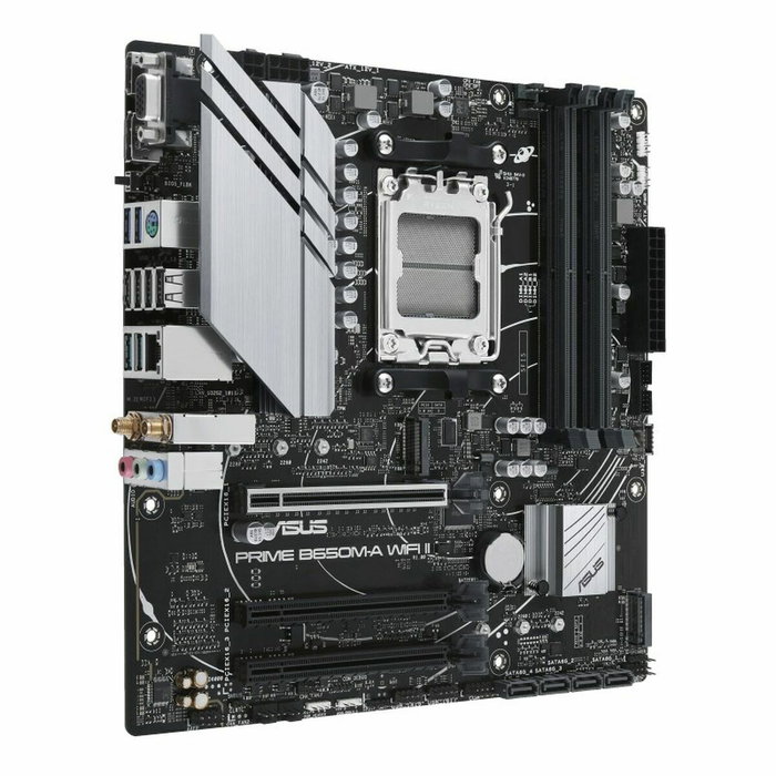 Asus PRIME B650M-A WIFI II, MicroATX, AMD B650, Socket AM5