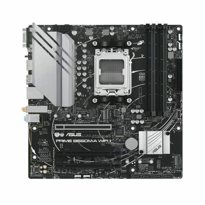 Asus PRIME B650M-A WIFI II, MicroATX, AMD B650, Socket AM5