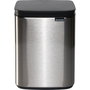 Brabantia BO Poubelle 4 Litres Acier Mat