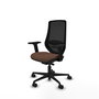 PIQUERAS Y CRESPO Chaise Mardos Synchrone Marron foncé/Noir