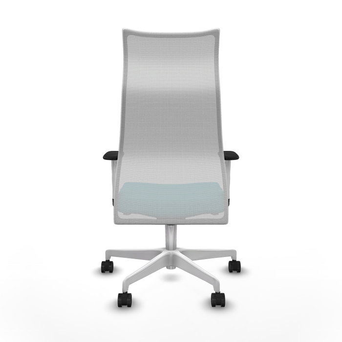 Piqueras y Crespo Albacete Chaise de Bureau Turquoise et Blanche Piqueras y Crespo Albacete Chaise de Bureau Turquoise et Blanche