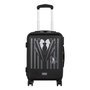 Karactermania Maleta cabina MIÉRCOLES ABS 4R Unifor, Valise cabine rigide 4 roues ABS Noir, Cierre TS Lock, 55x38x20 cm