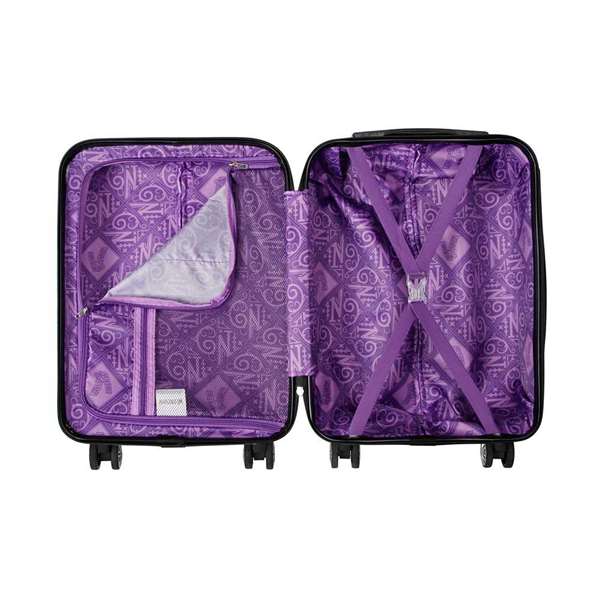 Karactermania Maleta cabina MIÉRCOLES ABS 4R Unifor, Valise cabine rigide 4 roues ABS Noir, Cierre TS Lock, 55x38x20 cm