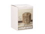 GIFTDECOR Lampe de Table Cylindre Trépied Corde Noir-Marron