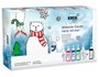 Kreul Kit de peinture pour fenêtres Hello Winter avec pochoirs et paillettes