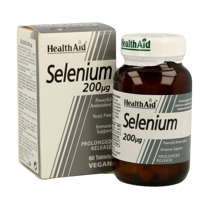 Health Aid Selenium 200 µg 60 comprimés Health Aid Selenium 200 µg 60 comprimés
