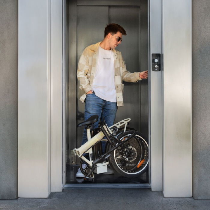 Vélo Électrique Cecotec Flexy 250 W 20" Blanc 7500 mAh