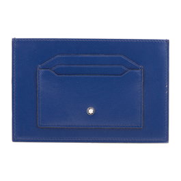 Montblanc MB129910 Porte-cartes Meisterstück Bleu
