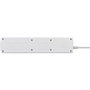 Brennenstuhl Socket Line Multiprise 6 prises avec interrupteur, 2 m