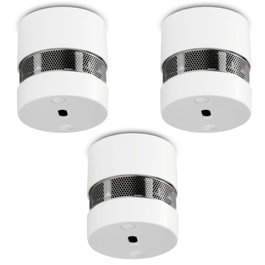 Alecto Pack de 3 Mini Détecteurs de Fumée SD1020