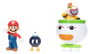 Jakks Pacific World of Nintendo Pack de 2 figurines Mario et Bowser Jr. Clown Car 6 cm