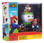 Jakks Pacific World of Nintendo Pack de 2 figurines Mario et Bowser Jr. Clown Car 6 cm