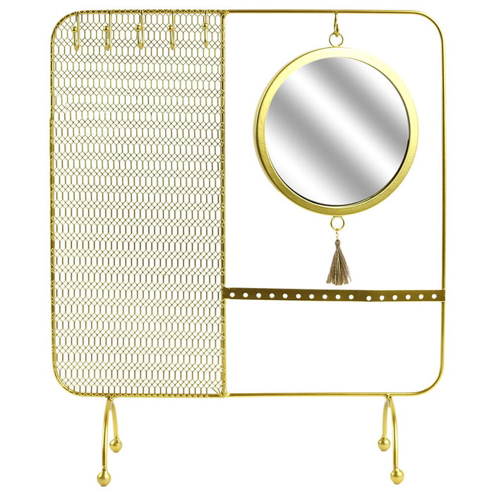 Home Deco Factory Porte-bijoux Mirage avec miroir