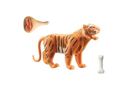 Playmobil Wiltopia Tigre - 71055 - Jouet Animal Sauvage Noir et Orange dès 4 Ans