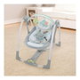 Ingenuity Balancelle électrique pliable Swing and Go Hugs & Hoots - Blanc et gris