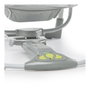Ingenuity Balancelle électrique pliable Swing and Go Hugs & Hoots - Blanc et gris