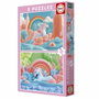 Educa Puzzle Licornes Magiques - 2 x 48 pièces