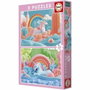Educa Puzzle Licornes Magiques - 2 x 48 pièces