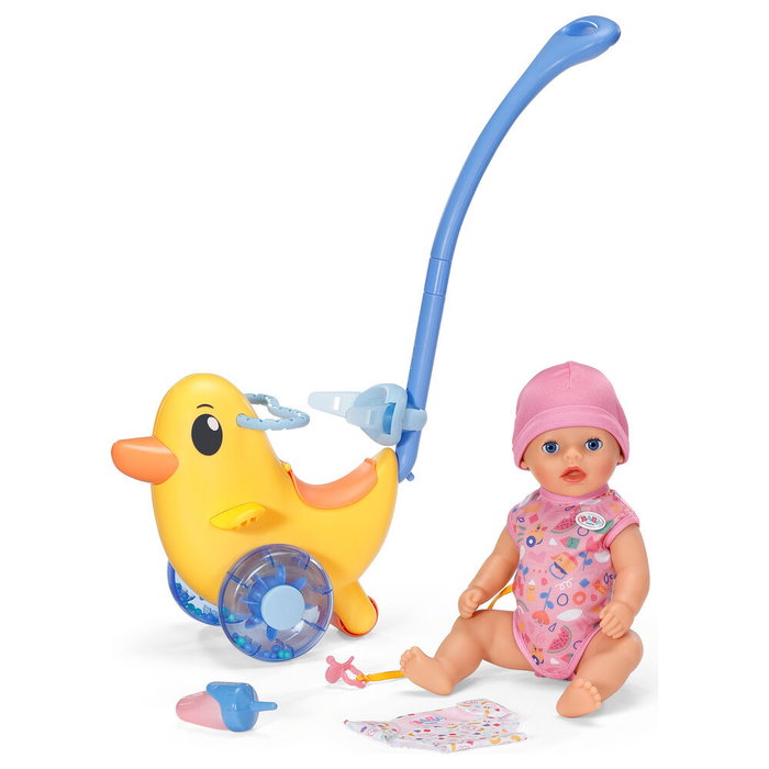Zapf Creation Poupée Lena et Caneton Berta avec Vélo, 36 cm Zapf Creation Poupée Lena et Caneton Berta avec Vélo, 36 cm