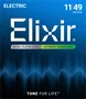 ELIXIR Juego Eléctrica Optiweb M 11-49 Cuerda de guitarra electroacústica