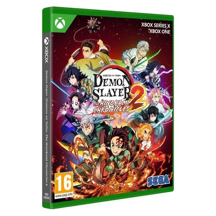 Sega Demon Slayer T.H.C. 2 - Jeu d'action pour Xbox Series X - Inspiré de l'anime, combats spectaculaires Sega Demon Slayer T.H.C. 2 - Jeu d'action pour Xbox Series X - Inspiré de l'anime, combats spectaculaires