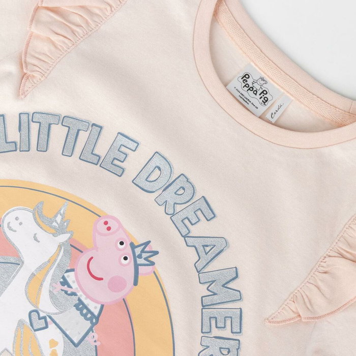 T shirt à manches courtes Enfant Peppa Pig Rose clair 4 ans