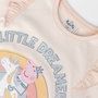 T shirt à manches courtes Enfant Peppa Pig Rose clair 4 ans