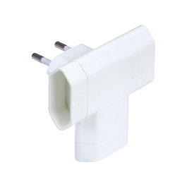 Simon Adaptateur triple latéral 3 prises blanc 10A 250V