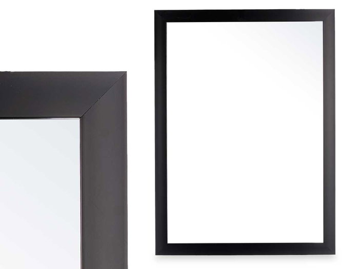 Giftdecor Miroir Noir 55,5x75 cm avec Cadre en Plastique Cristal (Set de 8) Giftdecor Miroir Noir 55,5x75 cm avec Cadre en Plastique Cristal (Set de 8)