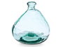 GIFTDECOR Vase en verre recyclé irrégulier 33 cm transparent