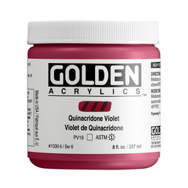 Golden Violet Quinacridona Heavy Body