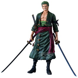 Banpresto Figure Roronoa Zoro Premium The Brush One Piece 30cm
