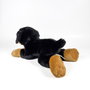 Peluche Rottweiler Couché 25cm - Jouet Licencié BOCALAN - DEQUBE 939D00296