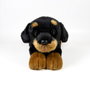 Peluche Rottweiler Couché 25cm - Jouet Licencié BOCALAN - DEQUBE 939D00296