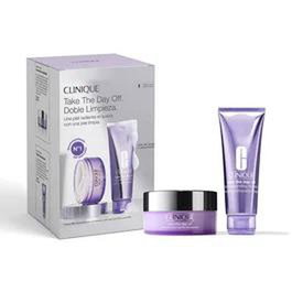 Clinique - Take The Day Off - Nettoyant Démaquillant Baume 125 ml + Mousse Nettoyante 125 ml - Double Format