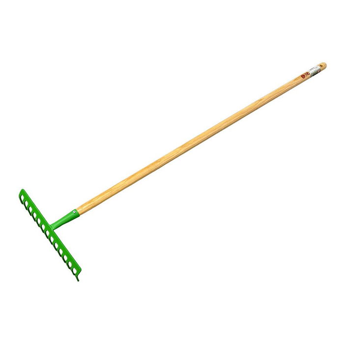Darman Râteau de jardin vert, 14 dents, 36 x 10 x 128 cm Darman Râteau de jardin vert, 14 dents, 36 x 10 x 128 cm