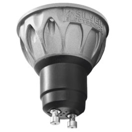 Silver LED Ampoule Dicroïque 8W Équivalent 80W GU10 4000K Neutre 690 lm A+